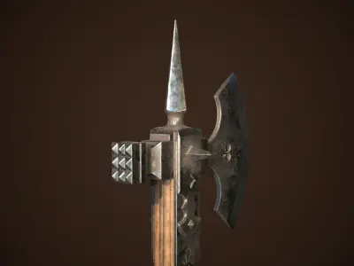 Polax 01 Low-poly 3D model