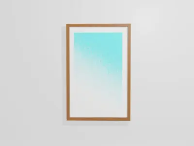 Procedural Abstract Paintings Free low-poly 3D model