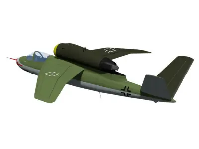 Heinkel He 162 C 3D model