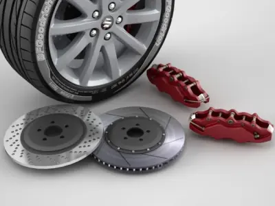 Wheel suzuki SX4 3D model