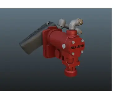FILL-RITE TRANSFER PUMP 3D model
