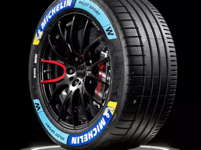 MICHELIN Pilot Sport Hypercar GTP 29 71 18 W 3D model