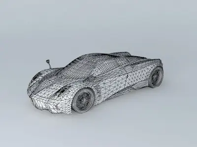 Pagani Huayra 2012 Free 3D model