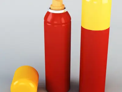 Spray can 150ml 3D model