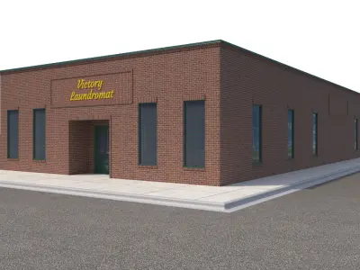 Retail-198 Retail Store 3D model