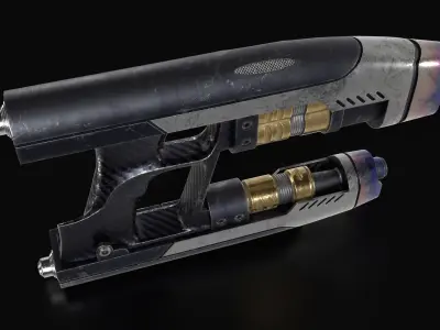 Star-Lord Blaster 3D model