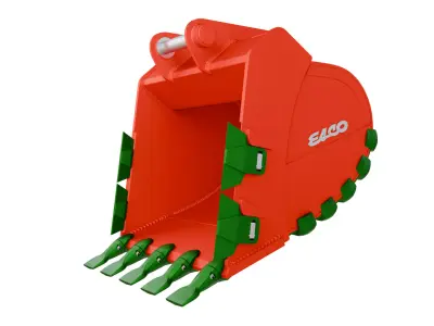 ESCO SXDP Construction Buckets for Hydraulic Excavators Low-poly 3D model