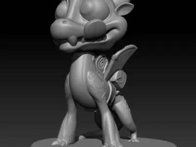 Dragon Courier - 3D print files Free 3D print model