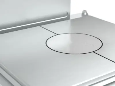 Commercial Gas Solid Top 3D model