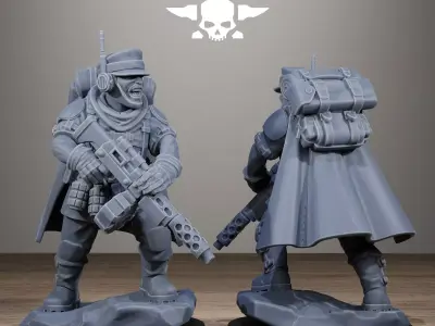 Freeguard Siege Infantry 3D print model
