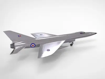 HAWKER SIDDELEY P1121 3D model