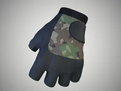 Gloves 03 Low-poly 3D model