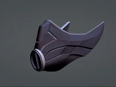Inspired by Smoke from Mortal Kombat 1 3D print model