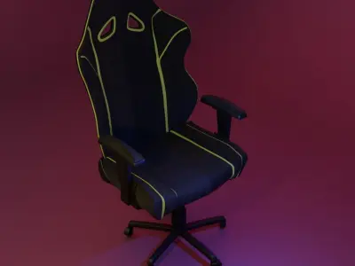 Gaming Chair Free 3D model buy