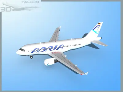 Falcon3D A319 Adria 3D model