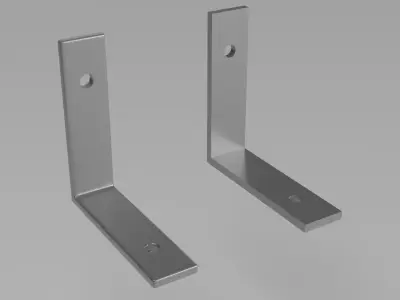 Wall brackets 3D model
