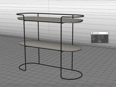 Atollo Calligaris Free low-poly 3D model