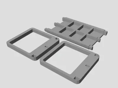 book and manga solid support Free 3D print model