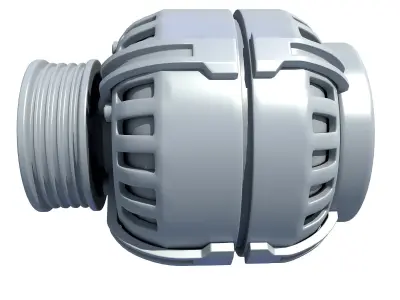 3D Alternator 08 3D model