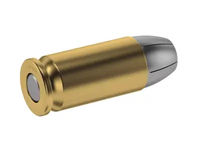 Bullet 44 ACP 3D model