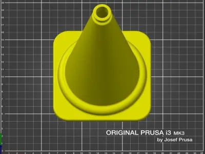 Pylon traffic cone 3D print model