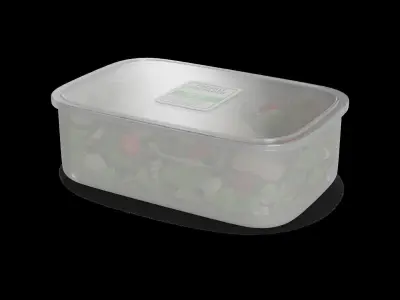 Snacks Chicken Caesar Salad 3D model