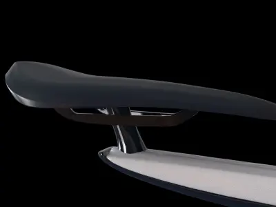 3D Concept Bike Low-poly 3D model