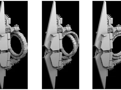 Oya Super Dreadnought 3D model
