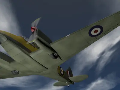 Airspeed AS10 Oxford Mk-1 3D model