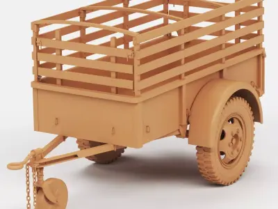 Ben Hur trailer G 518 3D print model