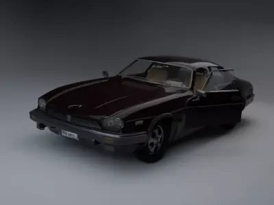 Jaguar XJS v12 3D model