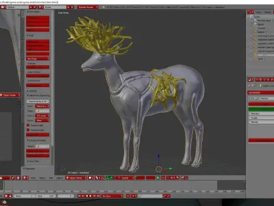 infected monsters 3D model