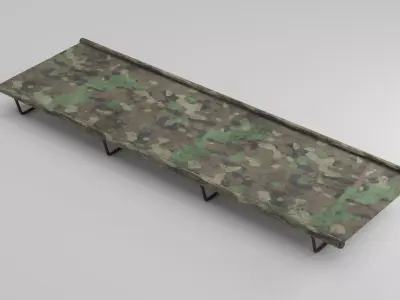 Sleeping pad Free low-poly 3D model