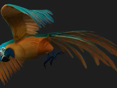 Parrot A1 3D model