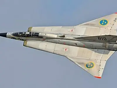 Saab-35 Draken 3D model