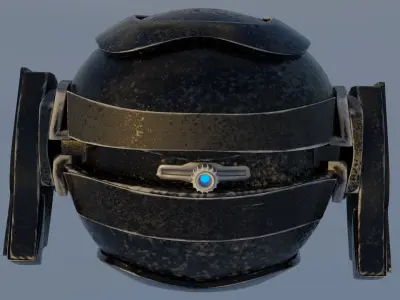 Flying Drone Free 3D model