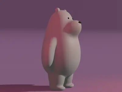 ice Bear 3D model