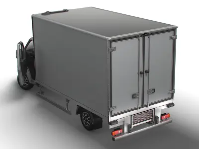 Fiat Ducato Refrigerator HQInterior 4300WB 2023 3D model