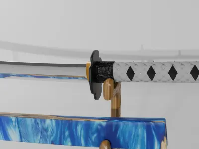 Katana 3D model 10