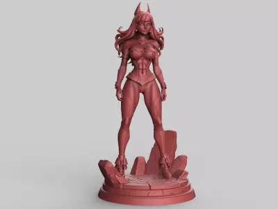 Aris the Moon Valkyrie Figure Superhero 3D print model