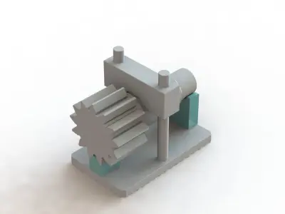 Dispositivo de Teste de Carga Load Test Device 3D model