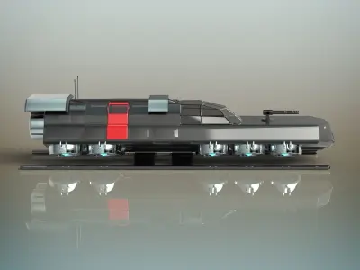 Battle Shuttle 3D model
