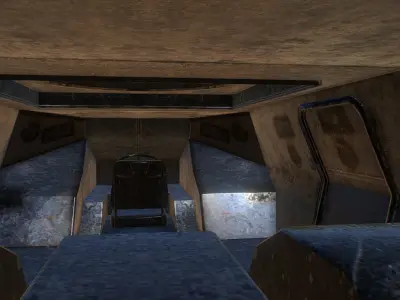 Spec Ops Apc Militar vehicle Low-poly 3D model