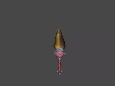 Zeloeman Sword A 17 Low-poly 3D model