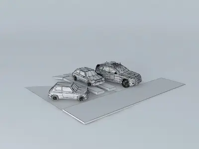 NEG Car 1st and 2nd generation Free 3D model