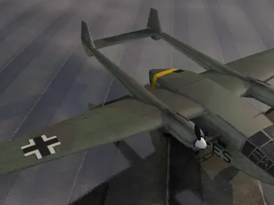 Gotha Go-244 B-1 3D model
