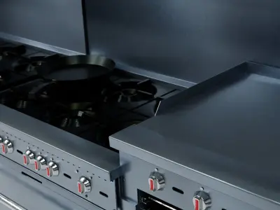 Commercial Kitchen 3D 3D model