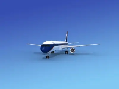 Boeing 757-300 Delta 3 3D model