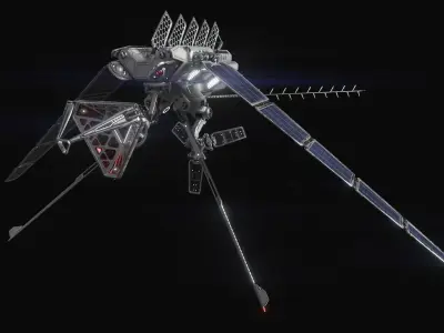 Vulture Spy Satellite 3D model