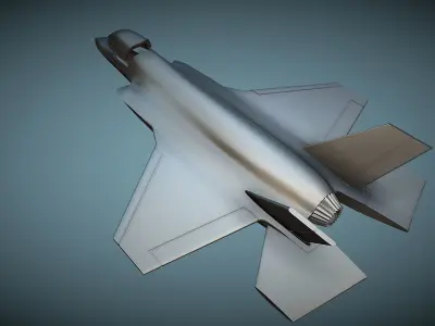 Lockheed Martin F-35B Lightning II - 3D Printable Model 3D print model